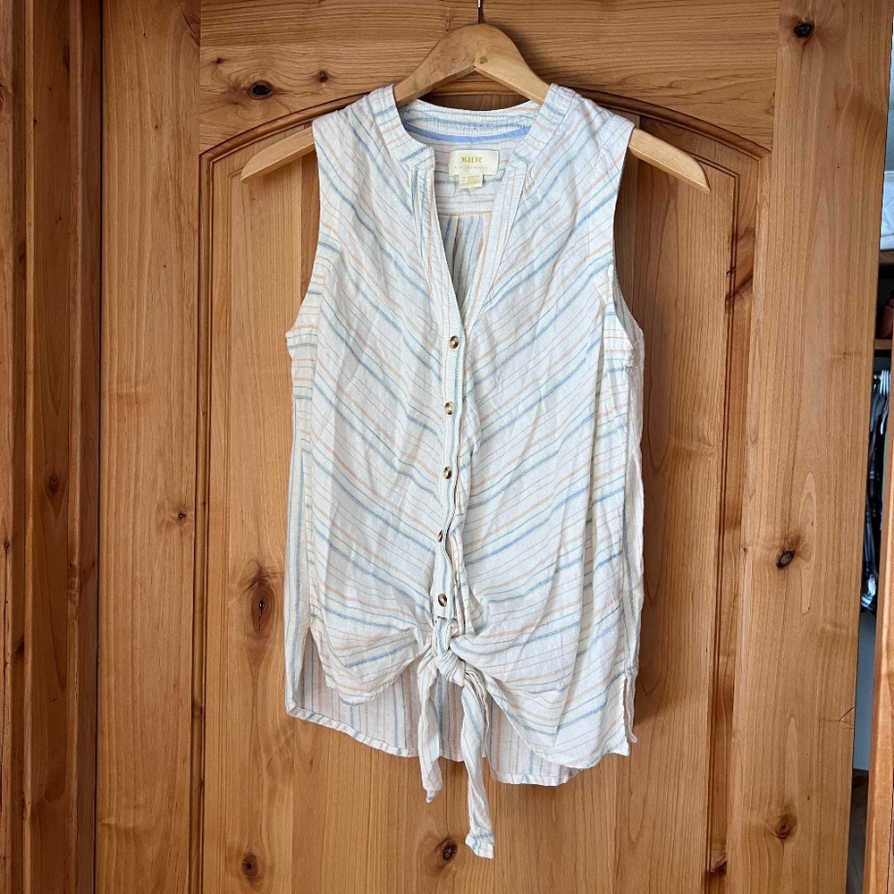 Anthropologie Sleeveless Blouse